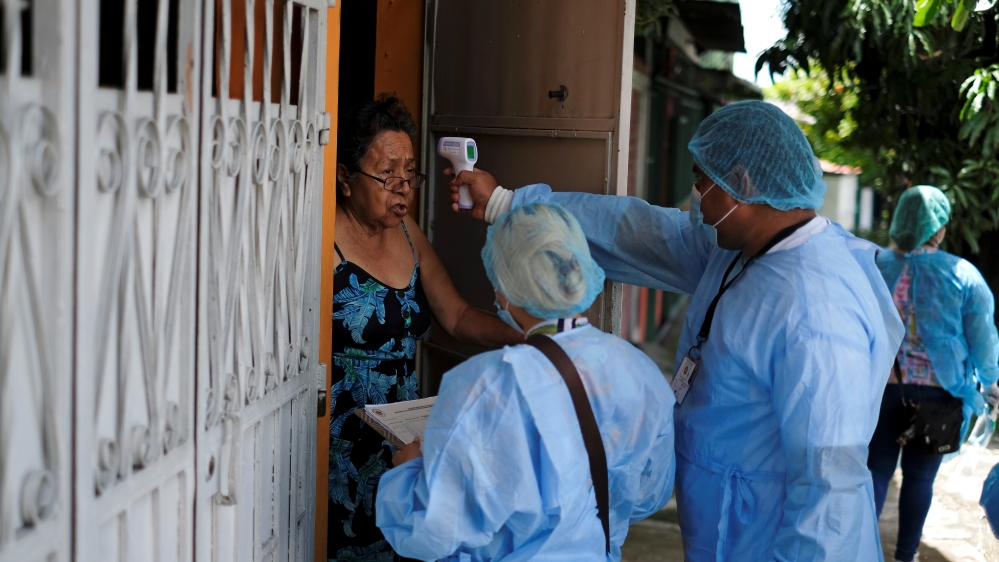 Outbreak of the coronavirus disease (COVID-19) in El Salvador
