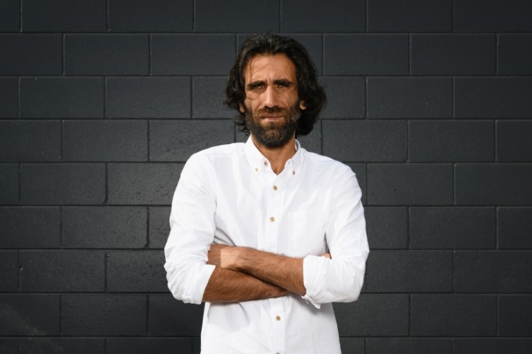 Former Manus Island Detainee Behrouz Boochani Poses For Portraits Following Arrival In New Zealand
