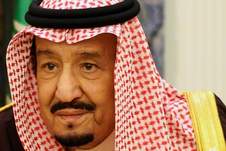 Saudi Arabia''s King Salman bin Abdulaziz in Riyadh