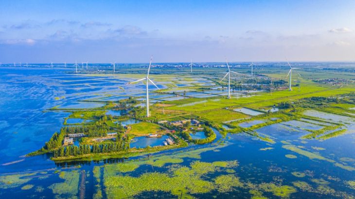 The wind power - China