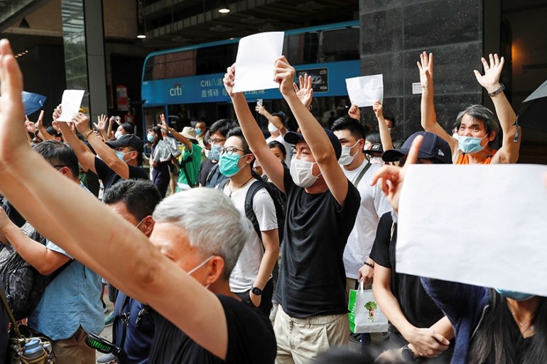 Hong Kong protests white paper