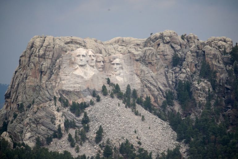 Mount Rushmore National Memorial And Keystone, South Dakota Prepare To Host President Trump