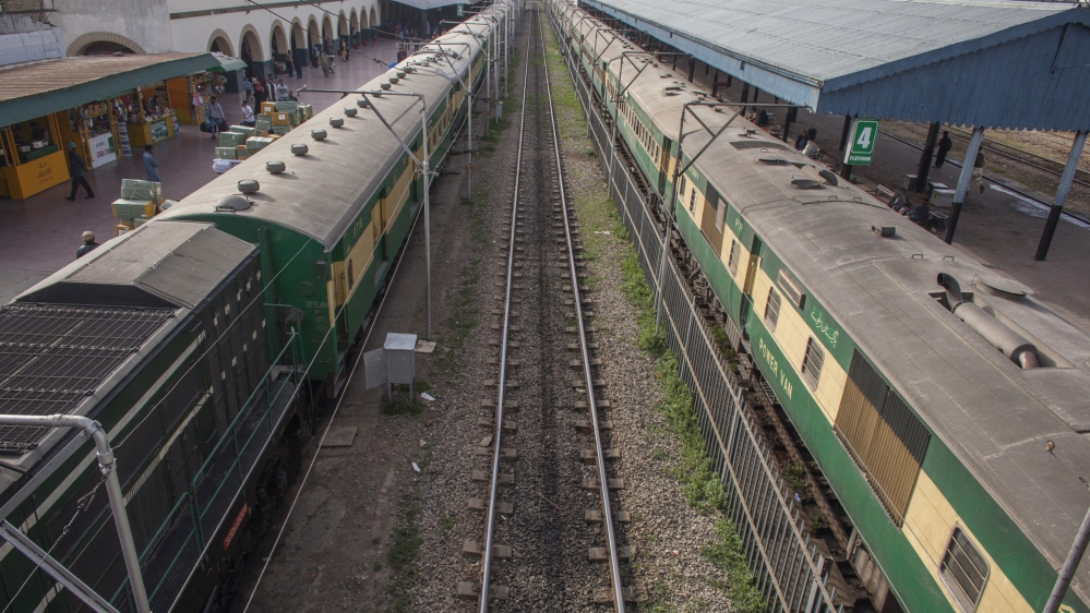 Pakistan train belt & road