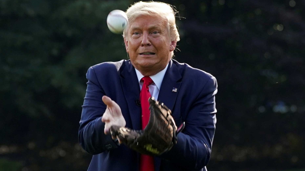 Trump baseball