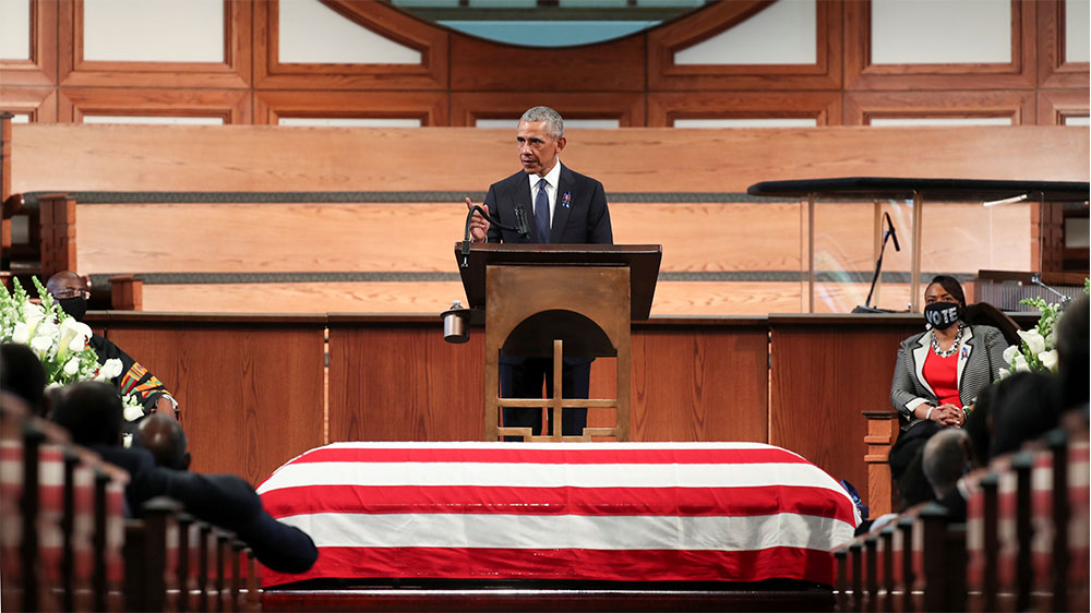 Obama eulogy for John Lewis