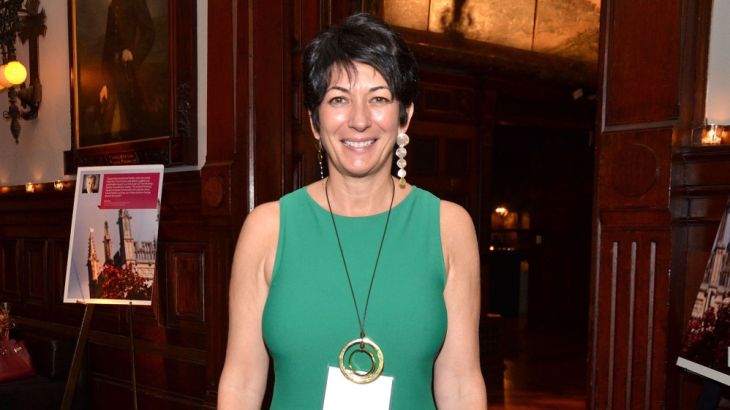 Ghislaine Maxwell, founder of the TerraMar Project, which seeks to form a global community to protect the oceans attends a reception for the Oxford Pershing Square Graduate Scholarships held at the Pa