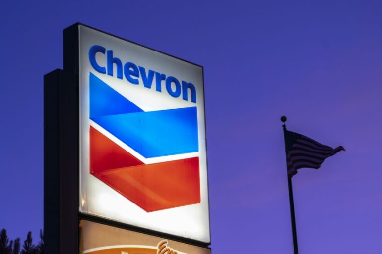Chevron corp logo