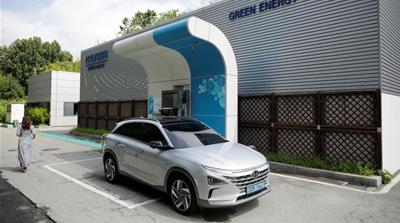 Hyundai Motor's Nexo hydrogen car