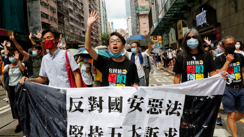 Hong Kong protesters use 'hidden language' to dodge security law | Hong Kong Protests News | Al Jazeera