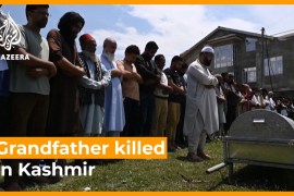 Grandfather killed in Kashmir
