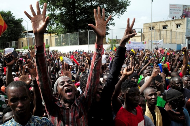 Mali protest