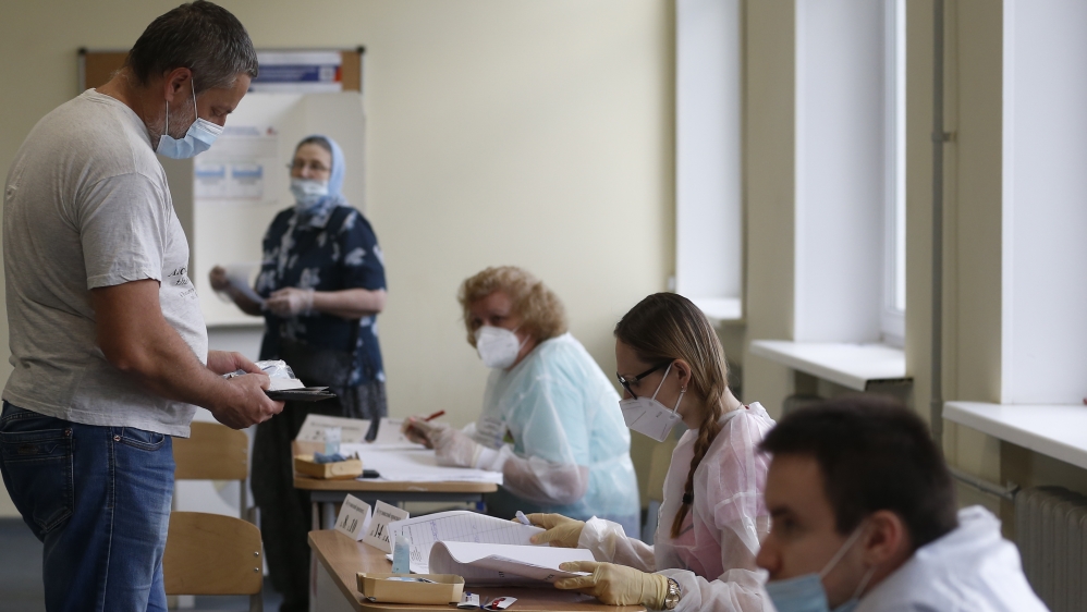 Russia holds main voting day on constitutional changes