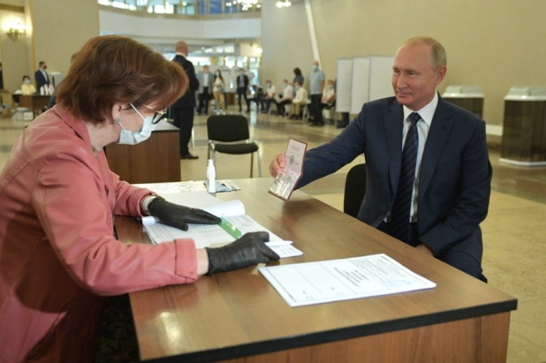Russia holds main voting day on constitutional changes