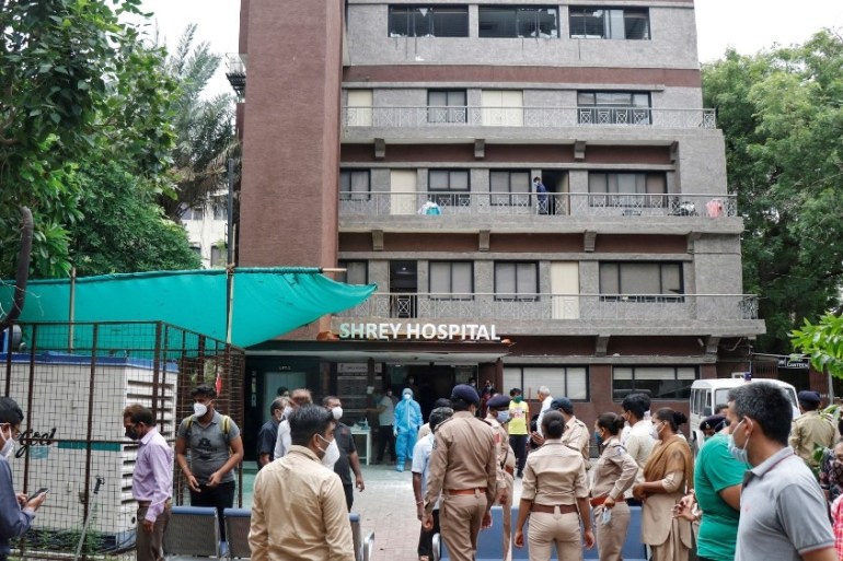 Ahmedabad hospital, Gujarat, India