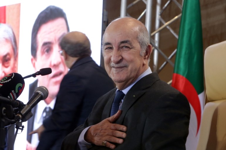 Newly Elected President of Algeria Abdelmadjid Tebboune