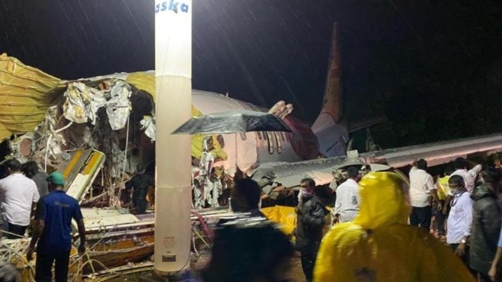 India: Passenger plane skids off runway in Kerala