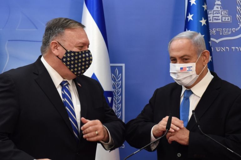 U.S. Secretary of State Pompeo meets with Israeli Prime Minister Netanyahu in Jerusalem
