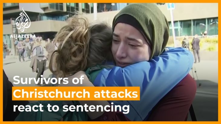 Survivors of Christchurch attacks react to sentencing