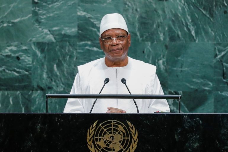 Mali''s President Boubacar Keita addresses the 74th session of the United Nations General Assembly at U.N. headquarters in New York City, New York, U.S.