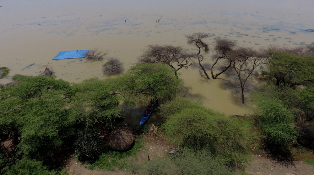 aerial pics of Lake Baringo