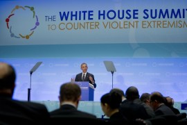 President Barack Obama speaks at the Countering Violent Extremism (CVE) Summit