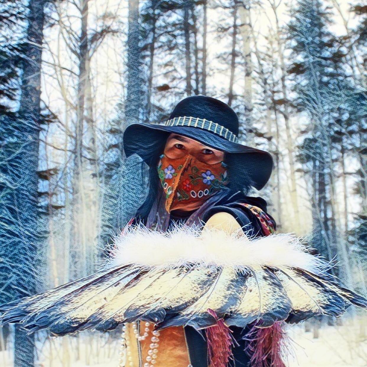 Indigenous face masks - Brandi Morin