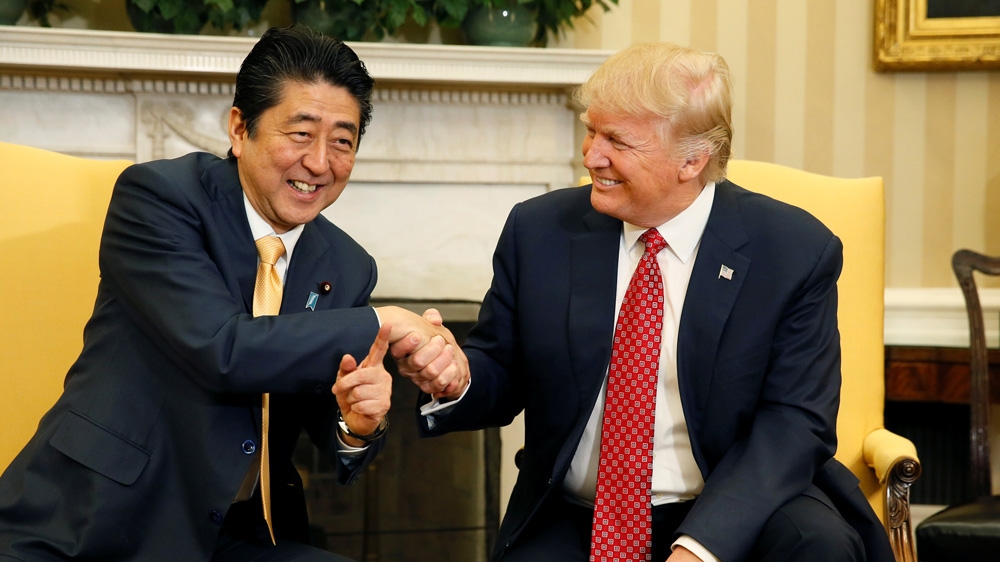 Japan Abe Trump