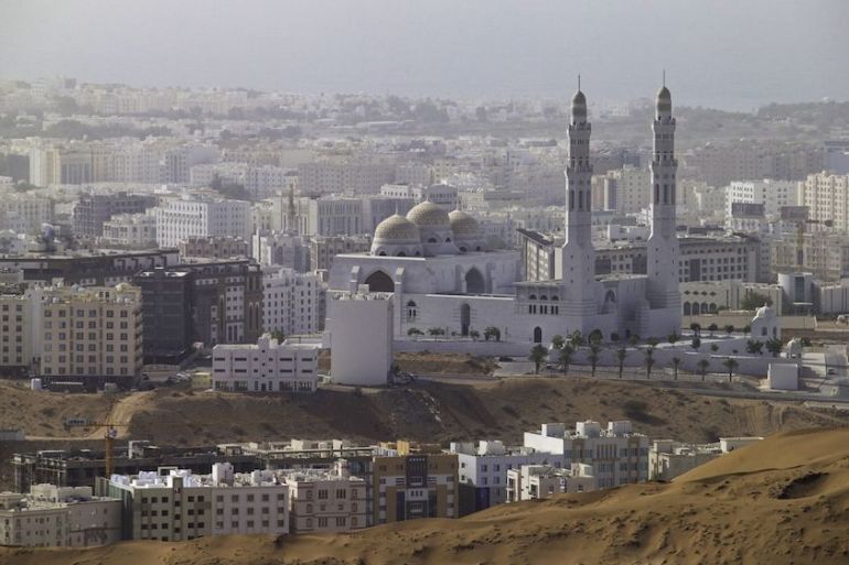 Oman Muscat skyline
