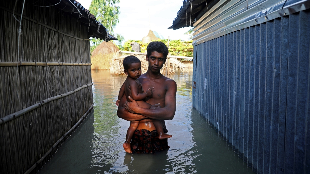 Flooding in Bogura, Bangladesh
