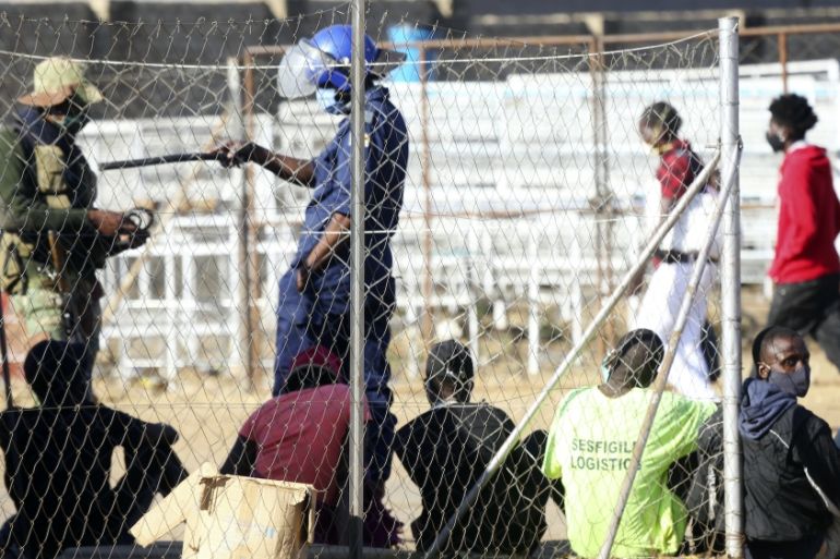 Zimbabwe violence AP photo