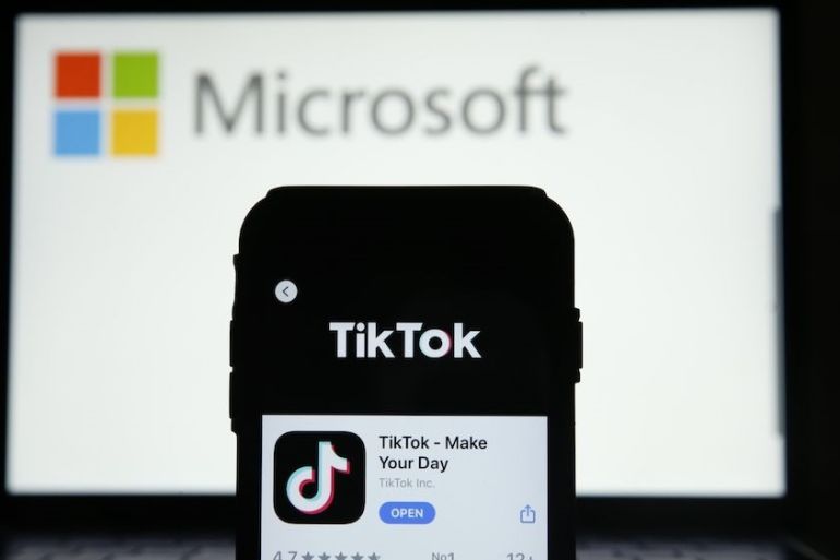 TikTok and Microsoft