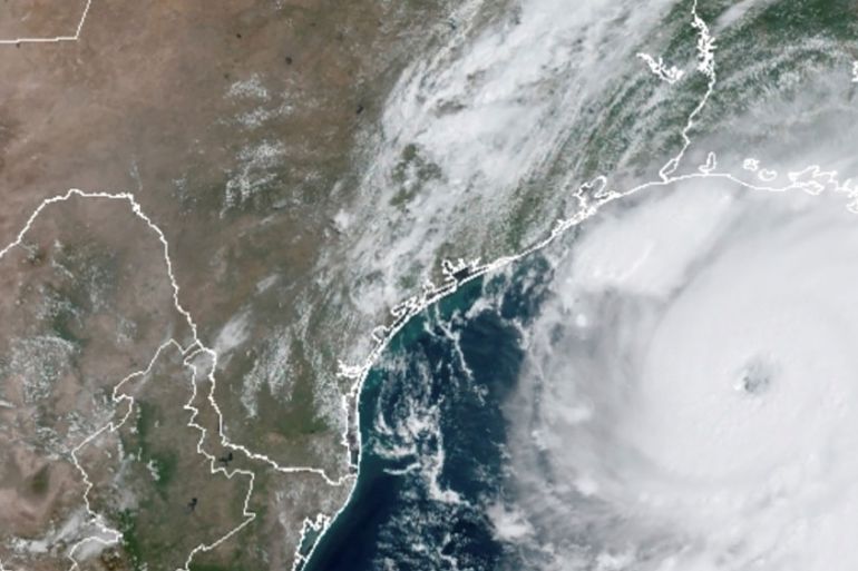 Hurricane Laura approaches Texas Louisiana