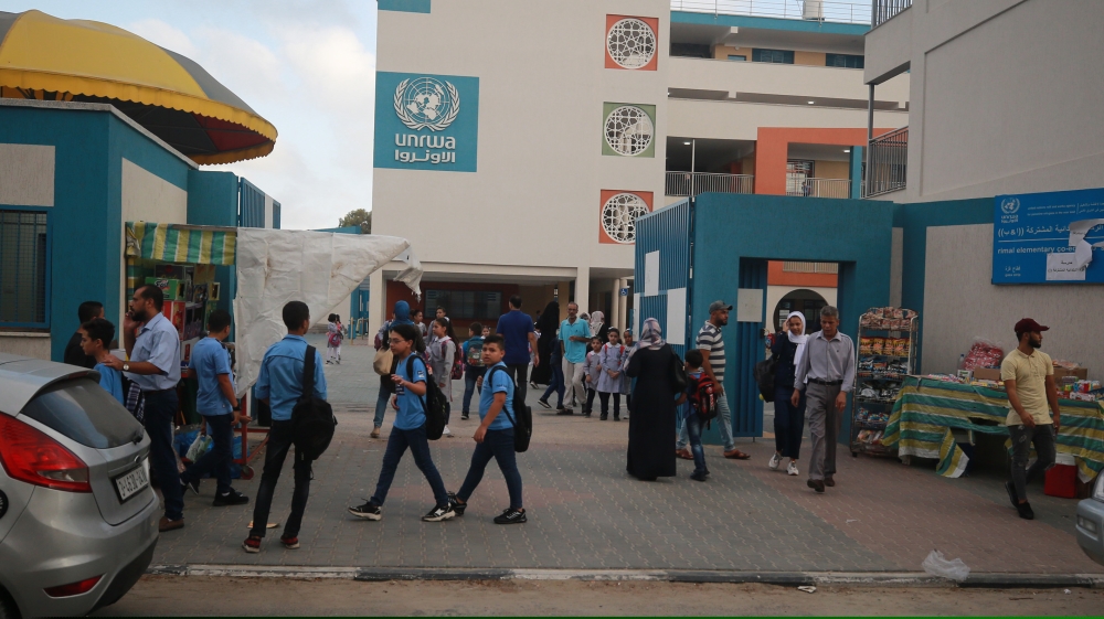 Gazan students back to school after COVID 19 break