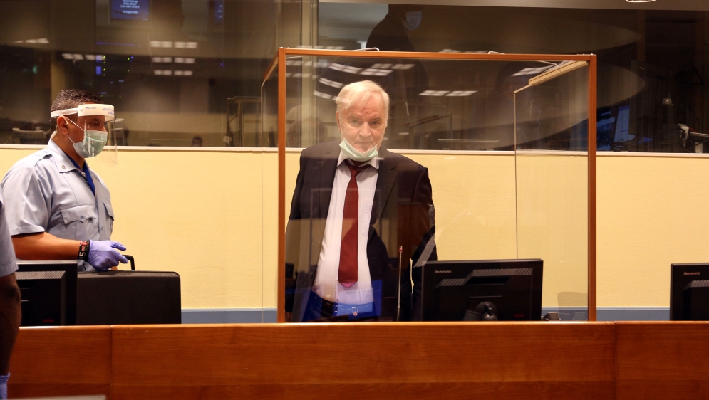 Mladic, il “macellaio della Bosnia”, ascolta il verdetto finale nel caso di genocidio |  Notizie di conflitto
