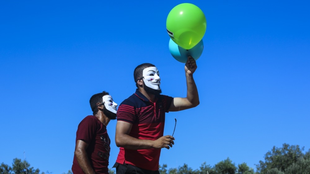 Gaza's incendiary balloons