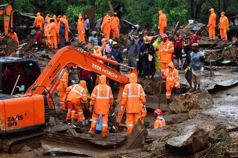 Kerala landslide, India