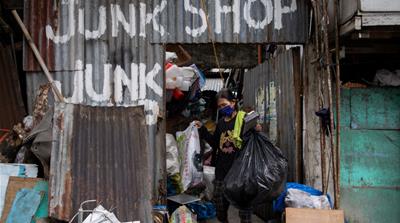 Philippines plastics collector