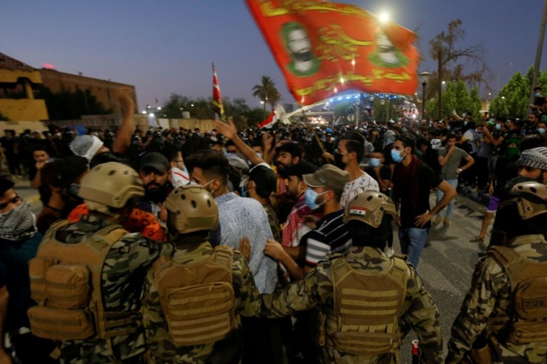 Basra, Iraq protests