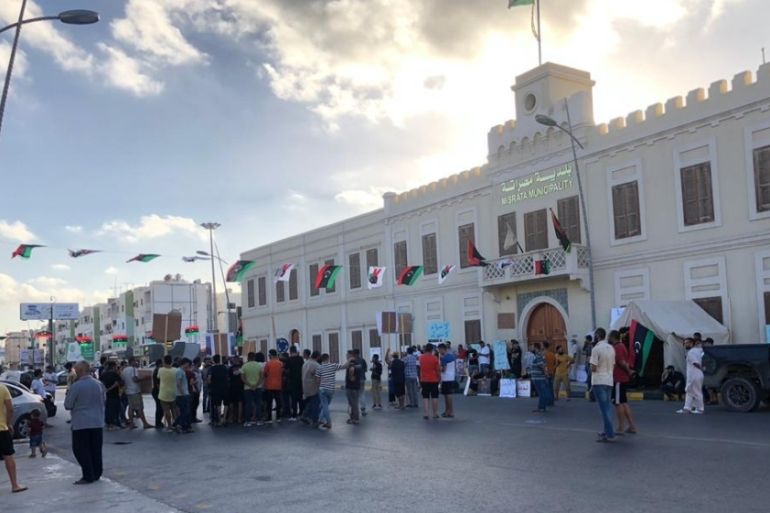 Libya - Misrata protest