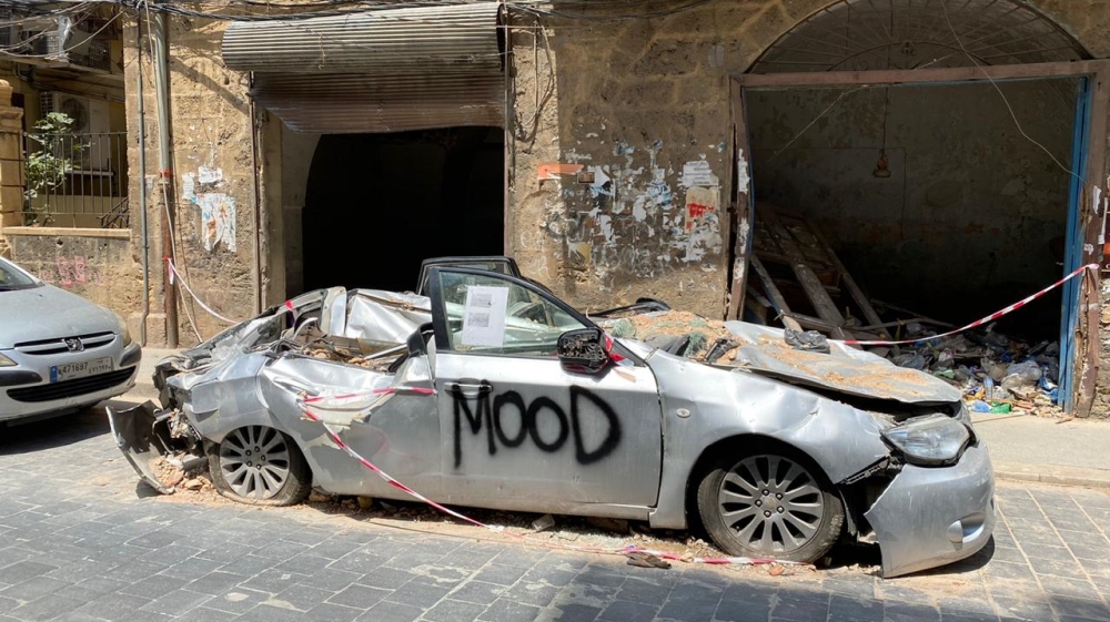 Beirut car mood [Timour Azhari/Al Jazeera]