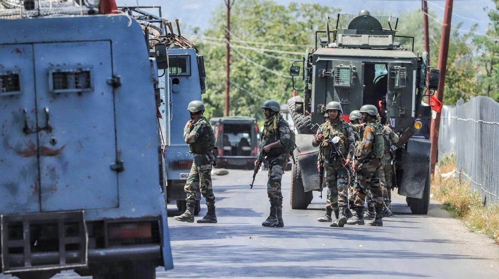 Security forces launched Search operation after militants attacked CRPF party and Killed 2 CRPF Jawans and 1 JKP Cop in Kreeri Baramulla, Jammu and Kashmir, India on 17 August 2020. Later 2 Militants 