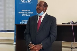 Paul Rusesabagina, the man who was hailed a hero in a Hollywood movie about the country''s 1994 genocide is detained and paraded in front of media in handcuffs at the headquarters of Rwanda Investigati