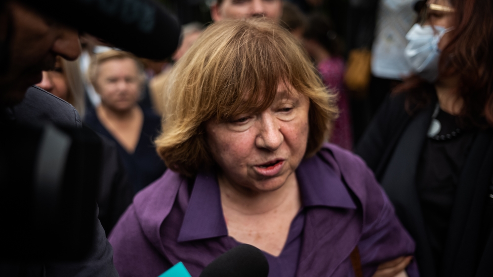 Belarus: Svetlana Alexievich Questioned Over Opposition Council