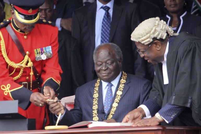 Kenya constitution signing AP photo