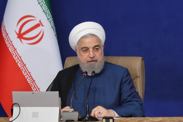 'The assassination ... shows our enemies' despair and the depth of their hatred,' Rouhani said [File: AFP]