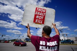 US executions protest