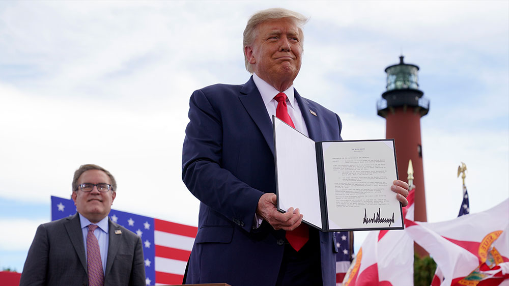 Trump sign drilling ban in Florida