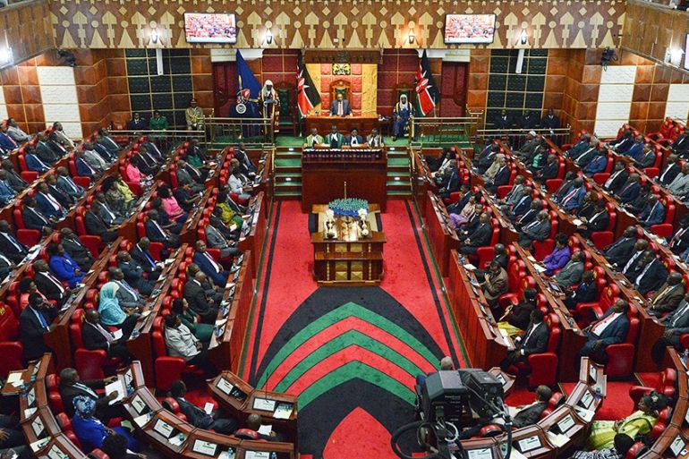 Kenyan parliament