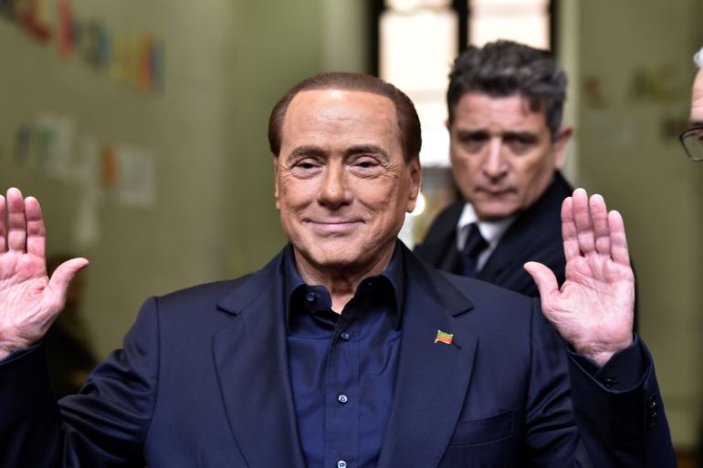Silvio Berlusconi: Former Italy PM tests positive for coronavirus