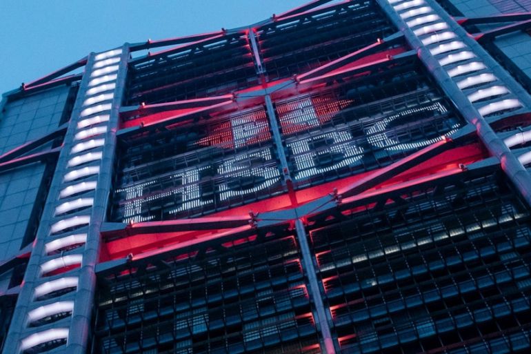 HSBC building Hong Kong [Bloomberg]